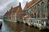 Brugge, vista nei pressi del ponte di Mariastraat 